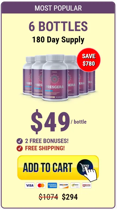 Presgera- 6 Bottle